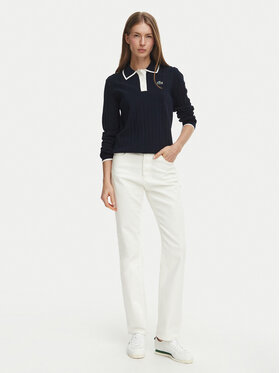 Lacoste Lacoste Sveter AF8544 Tmavomodrá Regular Fit