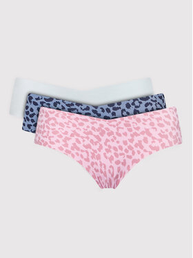 aerie aerie Комплект 3 чифта класически бикини 077-8443-7364 Цветен
