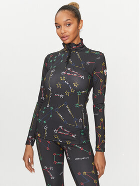 Rossignol Rossignol Funkčná mikina Booster Čierna Slim Fit