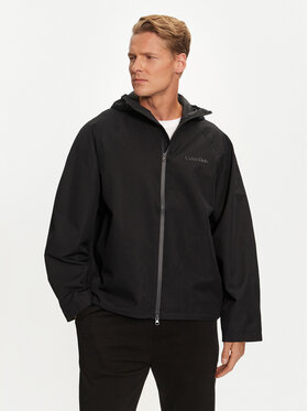 Calvin Klein Performance Calvin Klein Performance Дощовик 00GMF4O520 Чорний Regular Fit