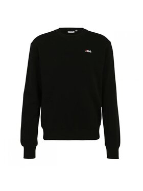 Fila Fila Felpa Leverano Regular Crew Sweat Nero Regular Fit