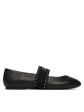 KARL LAGERFELD KARL LAGERFELD Baleriny Karo KL40126A Czarny