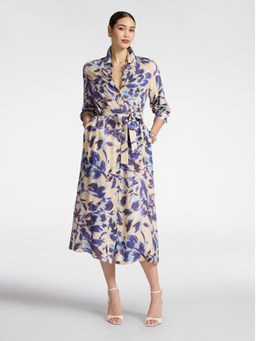 Elena Mirò Elena Mirò Abito da sera 7005P000312N041 Crema Regular Fit