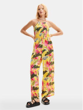 Desigual Desigual Jumpsuit Tropical Party 24SWMW22 Multicolore Relaxed Fit