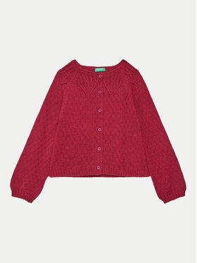 United Colors Of Benetton United Colors Of Benetton Kardigan 1076G500J Ružičasta Regular Fit