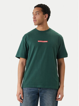 Quiksilver Quiksilver T-särk Dna Clicker EQYZT08207 Roheline Regular Fit