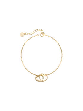Alicja&Maria Jewellery Alicja&Maria Jewellery Bransoletka Duo Gold Żółte złoto