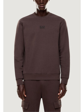 EA7 Emporio Armani EA7 Emporio Armani Bluza 8NPM34 PJVTZ Brązowy Casual Fit