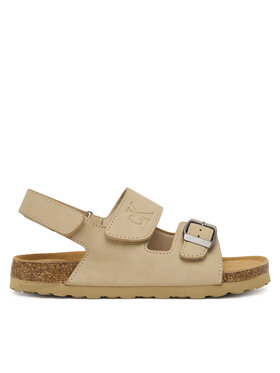 Calvin Klein Calvin Klein Sandale Velcro V3X2-83328-0315 D Bej