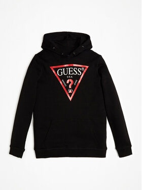 Guess Guess Суитшърт L92Q09 KAUG0 Черен Regular Fit