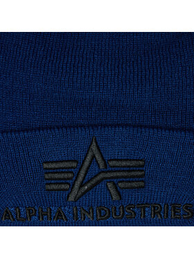 Alpha Industries Kapa 3D Beanie 168910 Plava