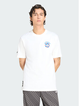 adidas adidas T-Shirt 163028 Biały Regular Fit