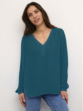 Kaffe Kaffe Bluse Amber 501032 Blau Regular Fit