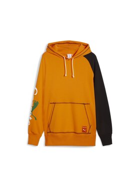 Puma Puma Bluza 627445 Pomarańczowy Regular Fit