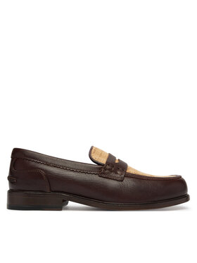 Clarks Clarks Polobotky CraftJames Lo 26186423 Hnědá