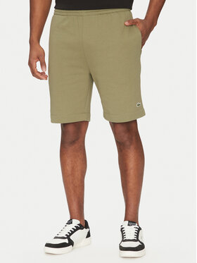 Lacoste Lacoste Sportshorts GH9627 Khakifarben Regular Fit