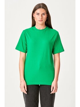 TeeShoppen TeeShoppen T-Shirt 'Oversized Collection' Zielony Oversize