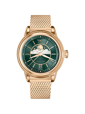 Aviator Aviator Zegarek V.1.33.2.263.5 Różowe złoto