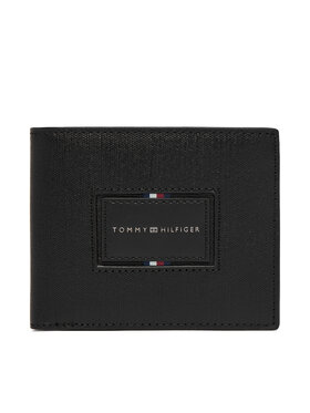Tommy Hilfiger Tommy Hilfiger Denarnica Th Foundation Cc And Coin AM0AM14506 Črna