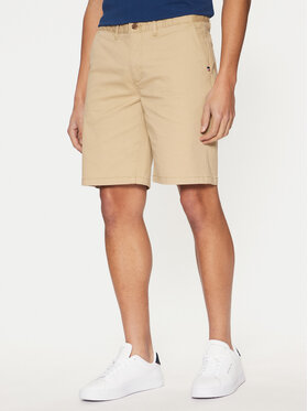 U.S. Polo Assn. U.S. Polo Assn. Pantalon scurți din material MUP3338 Bej Regular Fit