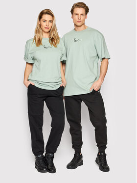 Karl Kani Karl Kani T-Shirt Unisex Small Signature 6030092 Zielony Relaxed Fit