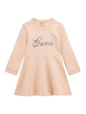 Guess Kids Guess Kids Sukienka 179222 Różowy Classic Fit
