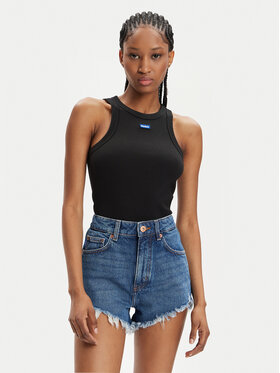 HUGO Hugo Top Easy 50508857 Crna Slim Fit