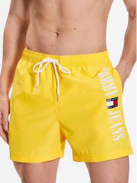 Tommy Jeans Tommy Jeans Short de bain UM0UM02954 Jaune Slim Fit