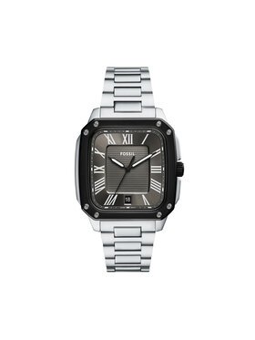 Fossil Fossil Zegarek Crosby FS6122 Srebrny