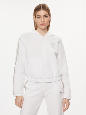 Guess Guess Felpa Kiara V4GQ15 FL04P Bianco Regular Fit