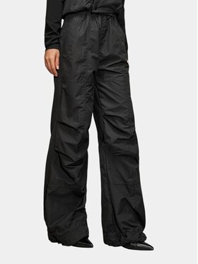 MADE BY SOCIETY MADE BY SOCIETY Spodnie materiałowe Studio - P27816 Czarny Basic Fit