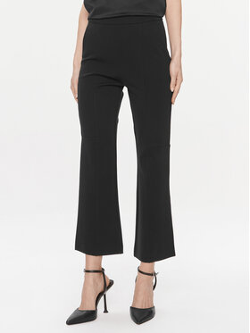 Max Mara Leisure Max Mara Leisure Hlače Glasgow 2416781017 Crna Regular Fit