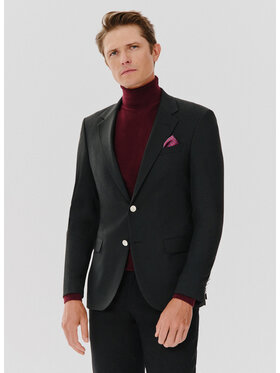 Pako Lorente Pako Lorente Marynarka P24WF-3X-024 Czarny Slim Fit
