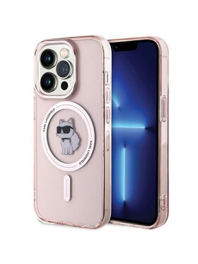 KARL LAGERFELD KARL LAGERFELD Etui na telefon IML Choupette MagSafe Różowy