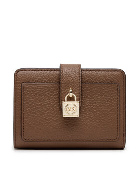 MICHAEL Michael Kors MICHAEL Michael Kors Mały Portfel Damski 32S5GETD1L Brązowy