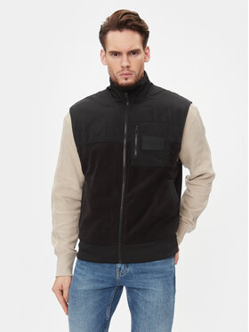 Calvin Klein Jeans Calvin Klein Jeans Vestă J30J324109 Negru Relaxed Fit