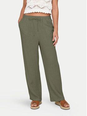 ONLY ONLY Pantaloni di tessuto Siesta 15322263 Verde Straight Fit