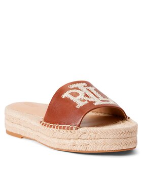 Lauren Ralph Lauren Espadrile 802935847001 Rjava