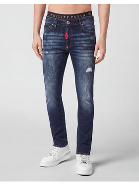 PHILIPP PLEIN PHILIPP PLEIN Jeansy 31789 Niebieski Slim Fit