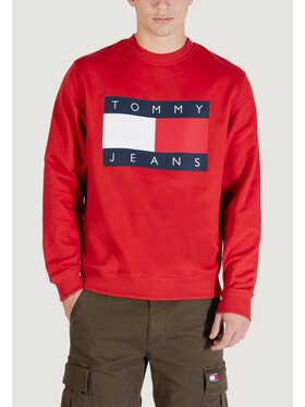 Tommy Jeans Tommy Jeans Μπλούζα DM0DM22643 Κόκκινο Casual Fit