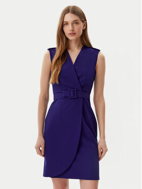 ARTIGLI ARTIGLI Coctailkleid ACAB000846 Dunkelblau Slim Fit