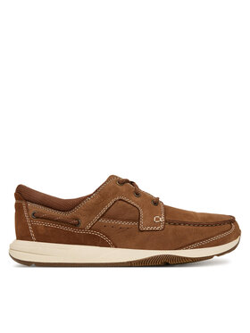 Clarks Clarks Īsi apavi Sailview Lace 26176971 Brūns