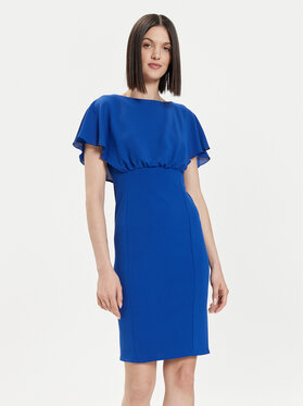 Rinascimento Rinascimento Rochie cocktail CFC0118271003 Albastru Regular Fit