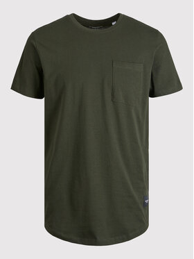 Jack&Jones Jack&Jones T-Shirt Noa 12210945 Zielony Regular Fit