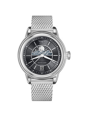 Aviator Aviator Zegarek V.1.33.0.252.5 Srebrny