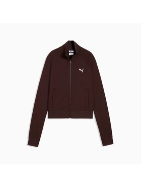 Puma Puma Bluza 634323 Brązowy Regular Fit