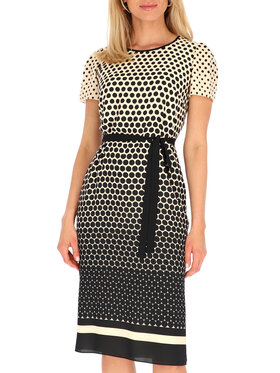 Potis & Verso Potis & Verso Sukienka codzienna Avery Beżowy Regular Fit