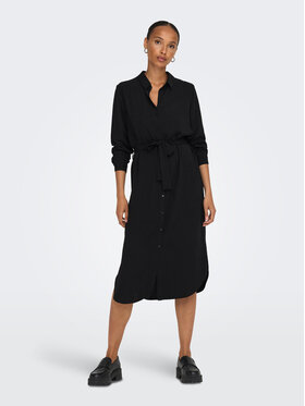 JDY JDY Hemdkleid 15267419 Schwarz Regular Fit