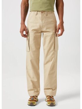Lee Lee Spodnie materiałowe CASEY JONES CARGO Beżowy Regular Fit