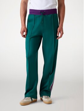 Guess Guess Spodnie materiałowe 176147 Zielony Regular Fit